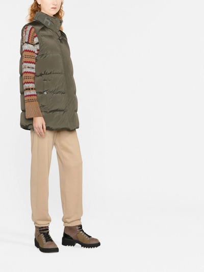 Woolrich Alsea Padded Gilet In Grün