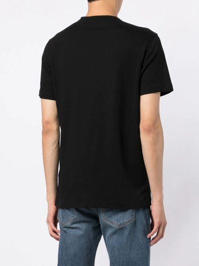 Shop Belstaff Logo-patch Crew Neck T-shirt In Black