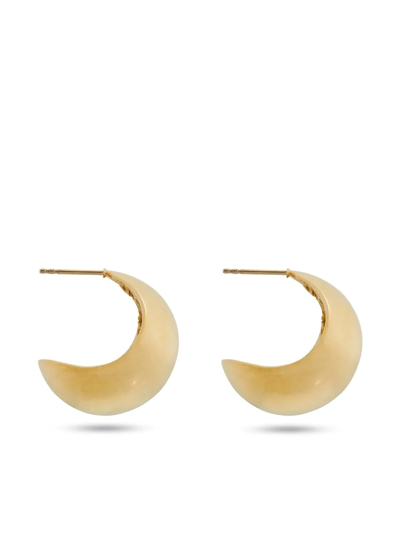 Shop Completedworks Big Shot Earrings In Gold