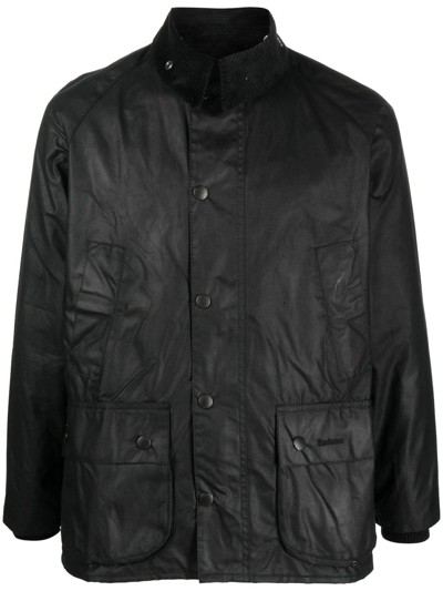 Shop Barbour Bedale Wax Jacket In Schwarz