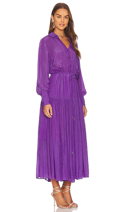 Shop Karina Grimaldi Cassandra Dress In Purple