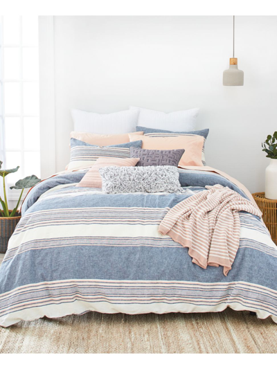 Shop Splendid Tuscan Stripe 3-piece Comforter Set In Navy Multi
