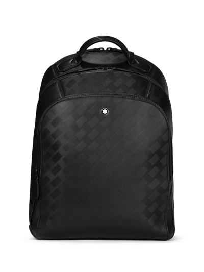 Shop Montblanc Men's Extreme 3.0 Leather Backpack In Black