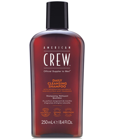 Shop American Crew Daily Cleansing Shampoo 8.4 Oz, From Purebeauty Salon & Spa