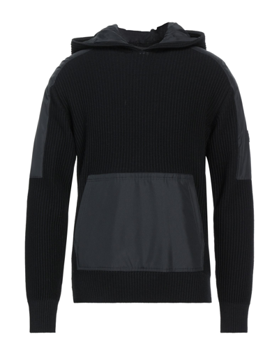 Shop Les Hommes Man Sweater Black Size M Virgin Wool