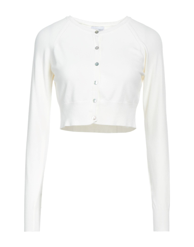 Shop Luckylu  Milano Cardigans In Ivory