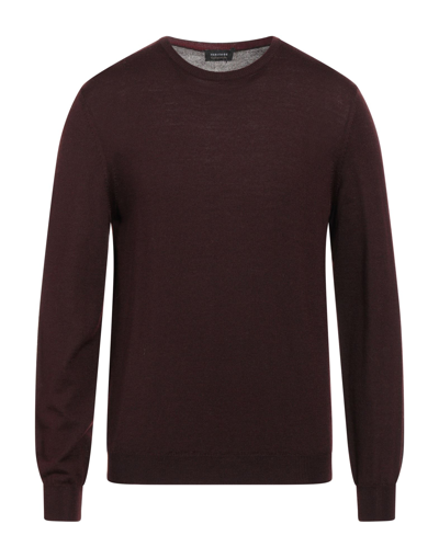 Shop Heritage Man Sweater Deep Purple Size M Merino Wool, Acrylic
