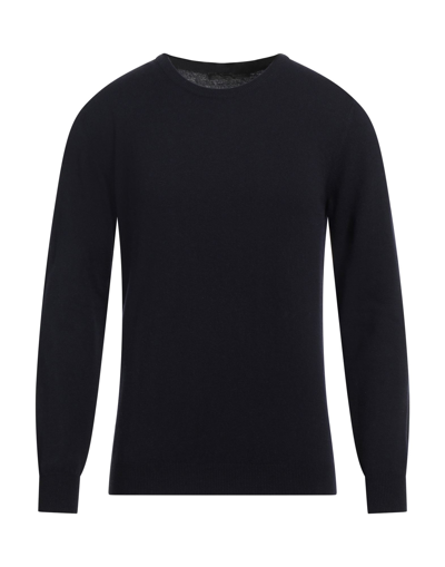 Shop Daniele Alessandrini Sweaters In Dark Blue