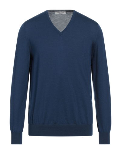 Shop La Fileria Sweaters In Blue