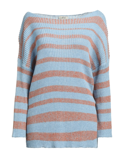 Shop Akep Sweaters In Sky Blue