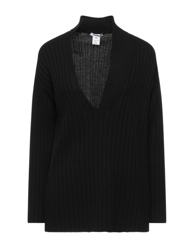 Shop Gaia Martino Sweaters In Black