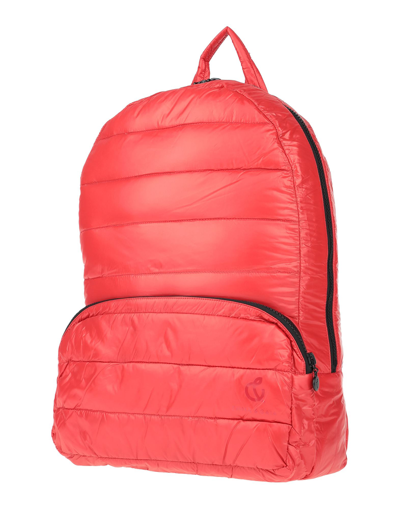 Shop Emma & Gaia Backpacks In Red