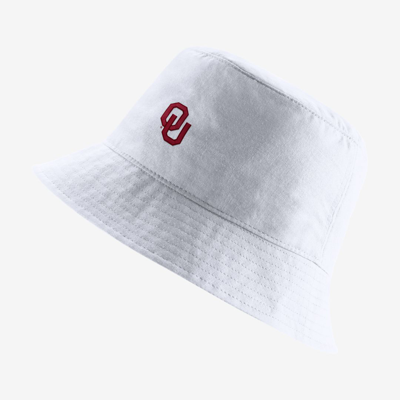 Shop Nike Unisex College (oklahoma) Bucket Hat In White