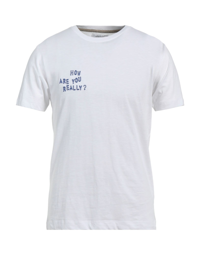 Shop Hamaki-ho Man T-shirt White Size L Cotton