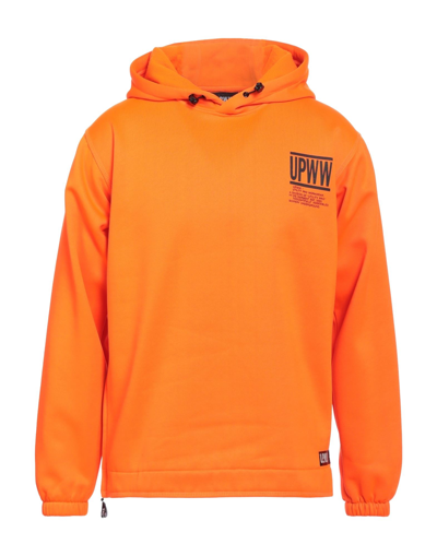 Shop Upww U. P.w. W. Man Sweatshirt Orange Size S Polyester
