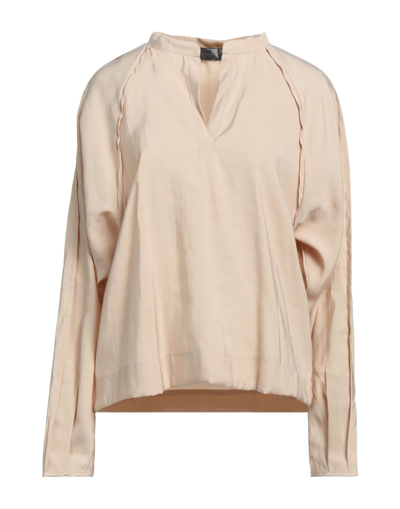 Shop Elvine Woman Top Light Brown Size Xs Modal, Polyester In Beige