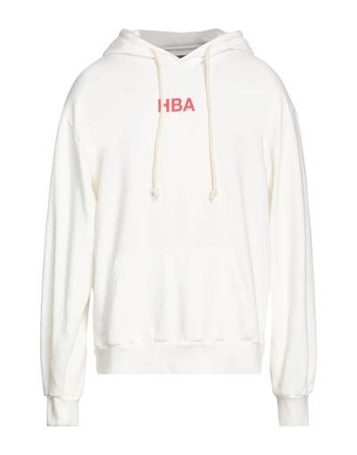 Shop Hood By Air Hba  Man Sweatshirt White Size Xl Cotton, Elastane