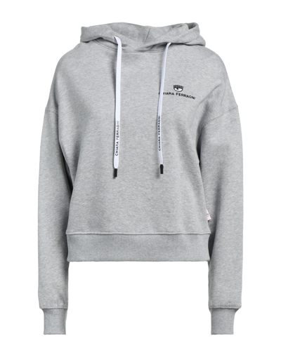 Chiara Ferragni Sweatshirts In Grey