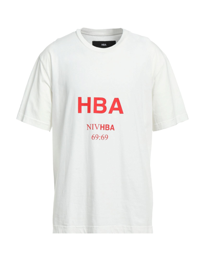 Shop Hood By Air Hba  Man T-shirt White Size L Cotton