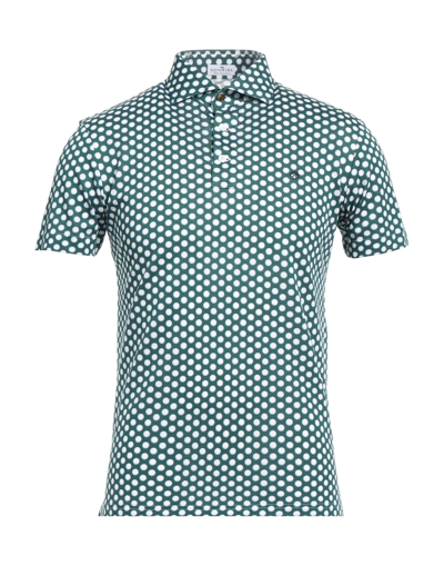 Shop Sonrisa Man Polo Shirt Green Size L Cotton