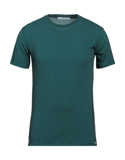 Shop Takeshy Kurosawa Man T-shirt Deep Jade Size Xxl Viscose, Polyester, Elastane In Green