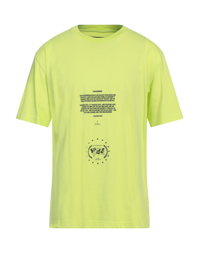 Shop Hood By Air Hba  Man T-shirt Light Green Size L Cotton