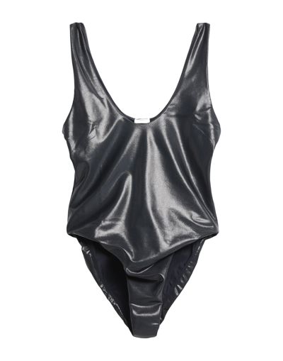 Shop Saint Laurent Woman Bodysuit Black Size S Polyamide, Elastane