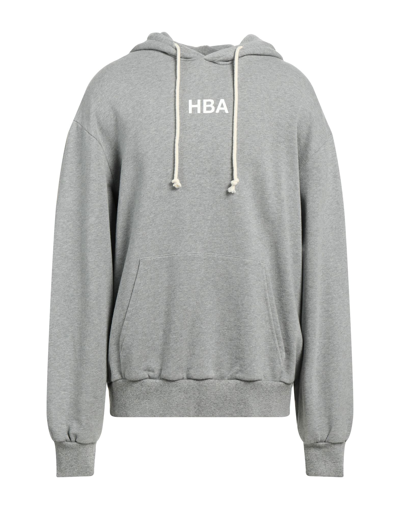 Shop Hood By Air Hba  Man Sweatshirt Light Grey Size L Cotton, Elastane