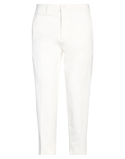 Shop Haikure Man Jeans Ivory Size 33 Cotton, Elastane In White
