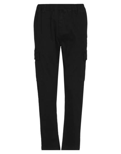 Shop Pmds Premium Mood Denim Superior Man Pants Black Size 31 Cotton, Elastane