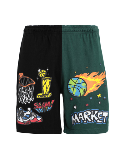 Shop Market Memorabilia Shorts Man Shorts & Bermuda Shorts Black Size Xl Cotton