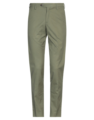 Shop Liu •jo Man Man Pants Military Green Size 32 Cotton, Linen, Elastane