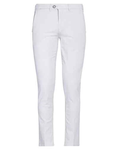 Shop Yes Zee By Essenza Man Pants Light Grey Size 29 Cotton, Elastane