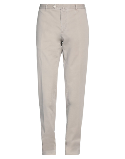 Shop Lbm L. B.m. 1911 Man Pants Light Grey Size 42 Cotton, Elastane