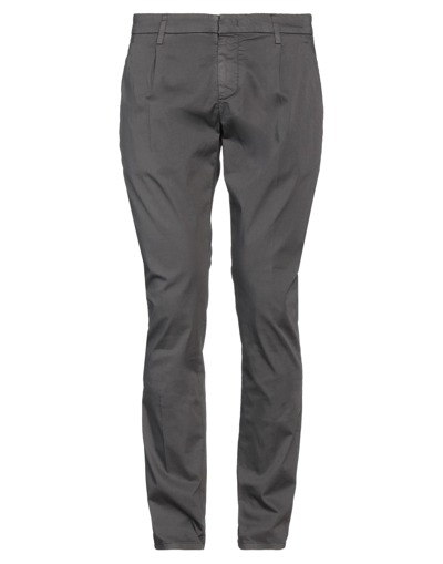 Shop Dondup Man Pants Lead Size 36 Cotton, Polyester, Polyamide, Elastane