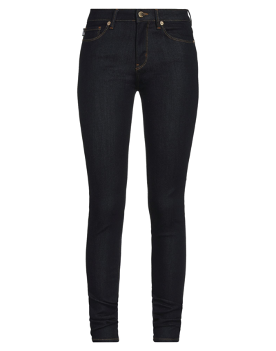 Shop Love Moschino Woman Jeans Blue Size 32 Viscose, Cotton, Lyocell, Polyester, Elastane