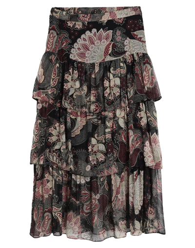 Shop Twinset Woman Maxi Skirt Black Size 4 Polyester