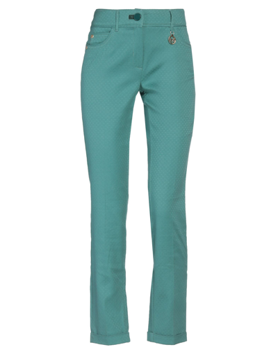 Shop Marella Sport Woman Pants Sage Green Size 4 Cotton, Elastane