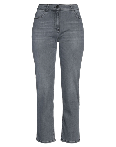 Shop Nenette Woman Jeans Grey Size 26 Cotton, Elastomultiester, Elastane