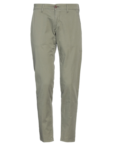 Shop Baronetto 51 Man Pants Military Green Size 28 Cotton, Elastane