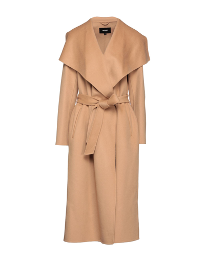 Shop Mackage Overcoats In Camel