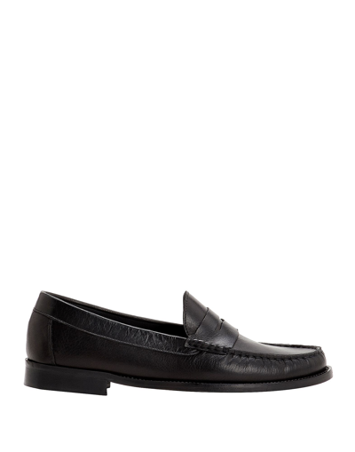 Shop Leonardo Principi Man Loafers Black Size 8 Calfskin