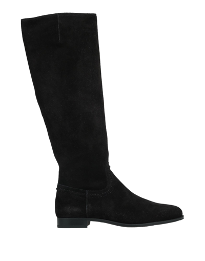 Shop Tod's Woman Boot Black Size 7.5 Soft Leather
