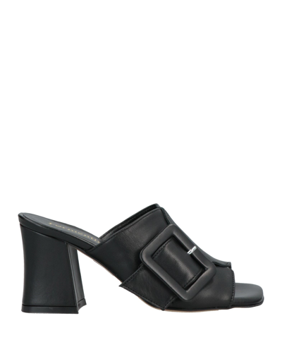 Shop Formentini Woman Sandals Black Size 8 Soft Leather