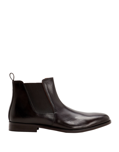 Shop Leonardo Principi Leather Chelsea Boots Man Ankle Boots Dark Brown Size 9 Calfskin