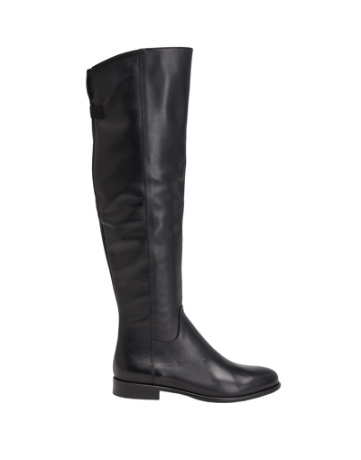 Leonardo Principi Knee Boots In Black