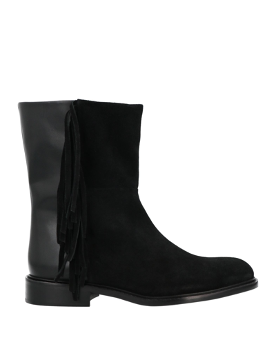 Shop Twinset Woman Ankle Boots Black Size 5 Soft Leather