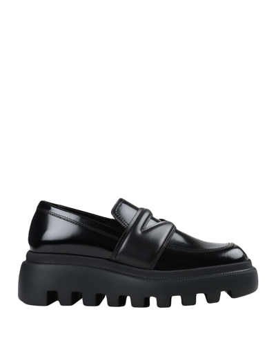 Shop Vic Matie Vic Matiē Woman Loafers Black Size 11 Soft Leather