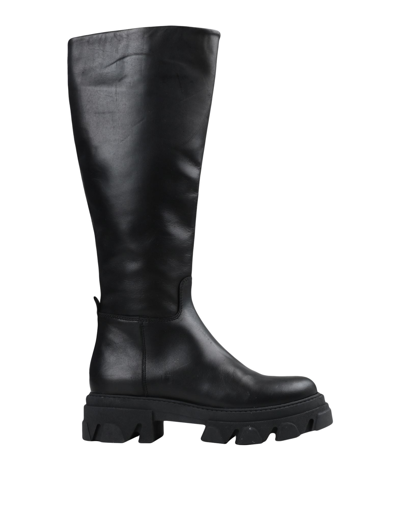 Steve Madden Knee Boots In Black