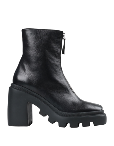 Shop Vic Matie Vic Matiē Woman Ankle Boots Black Size 8 Soft Leather